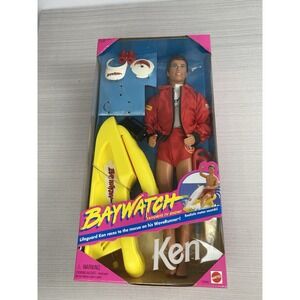 Baywatch Ken Mattel Barbie Collection - #13200 (Mattel) 1994‎ Jetski Boombox